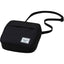 Herschel Classic Crossbody Bag in Recycled Fabric Transfer - Black - Back Left Angle