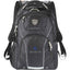 High Sierra Elite Fly-By Laptop Backpack, 17 Inch Embroidery - Black - Front
