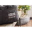 High Sierra Forester Duffel Bag in Recycled PET, 22 Inches Transfer - Graphite - Detail