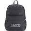High Sierra Inhibit Recycled Laptop Backpack, 15 Inch Embroidery - Black - Front
