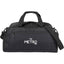 High Sierra Stoneway Duffel Bag with Trolley Pass-Through Embroidery - Black - Front