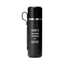 Hydro Flask Insulated Flask with Integrated Cup, 28 oz Laser Engraving - Black - View 1