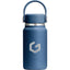 Hydro Flask Micro Hydro Mini Bottle with FlexClip, 6.7 oz Laser Engraving - Harbor Blue - Front