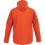 Index Waterproof Softshell Rain Jacket for Men Debossing - Saffron - Back Flat