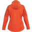 Index Waterproof Softshell Rain Jacket for Women Transfer - Saffron - Back Flat