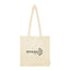 Jones Recycled Cotton Tote Bag, 4 oz - Natural - Silk Screen