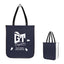 Jumbo Lola Laminated Tote Bag in Recycled PET - Navy - Silk Screen