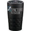 K Mini Geometric Insulated Tumbler, 14 oz - Black - Front