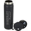 Kara Insulated Bottle with Swivel Lid in Recycled Steel, 24 oz Full Color - Black - Detail