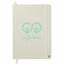 Karst Stone Paper Hardcover Notebook, 5.5 x 8.5 Inches - Beige - Front