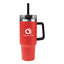Kool Pak Stainless Steel Tumbler, 40 oz - Red - Silk Screen