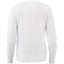 Kruger Fleece Crewneck Sweatshirt for Women Embroidery - White - Back Flat