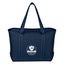 Large Recycled Cotton Yacht Tote Bag, 24 oz - Silk Screen