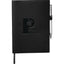 Leather-Look Refillable Journal, 6 x 8.5 Inches Debossing - Black - Front