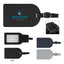 Leatherette Luggage Tag in Recycled PET - Leatherette rPET Luggage Tag