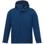 Lena Recycled Insulated Jacket with Hood for Men Embroidery - River Blue - Front