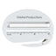 Letter Opener, Three-Way - White - Pad Print