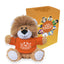 Lovable Lion Plush Toy, Boxed, 6 Inch - 6" Lovable Lion With Custom Box