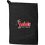 Magnetic Golf Towel in Recycled Waffle Polyester Transfer - Black - Front