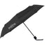 Manual Folding Umbrella with Sleeve, 42 Inch - Black - Front