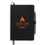 Marine Journal and Recycled Gel Pen Set, 5.5 x 8.5 Inches - Black - Front