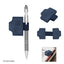 MarkMate Magnetic Pen Holder and Bookmark - Navy - Debossing