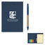 Meeting Mate Notebook, Pen and Sticky Flags - Blue - Pad Print