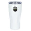 Mega Victor Ribbed Recycled Tumbler, 30 oz Full Color - White - Front 2