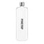memobottle Slim Flat Water Bottle, 15 oz - Clear - Front