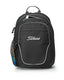 Mission Backpack with Rain Flap Pocket - Black - View 1