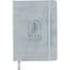 Morano Recycled Soft Cover Journal, 5 x 7 Inches Debossing - Gray - Front