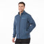 Morgan Recycled Lightweight Jacket for Men Embroidery - Denim - Left Angle On Model