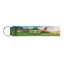 Neoprene Wristband and Key Ring Full Color - White - Full Color