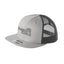 New Era Snapback Trucker Cap, Original Fit - Gray with Graphite - embroidery