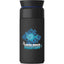 Ocean Bottle Brew Coffee Flask, 12 oz Laser Engraving - Black - Front