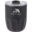 Olla Ceramic Lined Vacuum Coffee Cup, 10 oz Laser Engraving - Black - Front