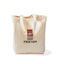 Open Top Cotton Canvas Tote, 9 oz Transfer - Natural - View 1