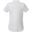 Otis Birdseye Mesh Polo for Women Laser Engraving - White - Back Flat