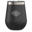 Otterbox Elevation Wine Tumbler, 10 oz - Black - Laser Engraving
