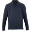 Palo Long Sleeve Cotton Pique Polo for Men Transfer - Navy - Front