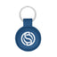 Parker Key Tag in Leatherette - Royal Blue - Pad Print