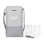 Parkview Wine to Go Cooler Tote with Two Tumblers - Greystone - View 1