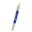 Pen, Highlighter and Stylus in One - Blue - Silk Screen