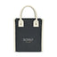 Petite Market Street Canvas Tote with Padded Handles - Black - View 1