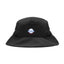 Peyton Performance Bucket Hat in Recycled PET Embroidery - Black - Colorbrite