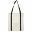 Pluto Recycled Grocery Tote, Small - Black - Front