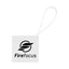 Pocket Size Power Bank in Recycled ABS - White - Silk Screen