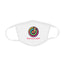 Polyester Face Mask with Nose Wire, Two Ply - 2-PLY Polyester Face Mask With Nose Wire