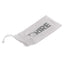 Pouch in Microfiber with a Drawstring - White - Silk Screen