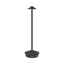 Pyramid Cordless LED Table Lamp with Charging Base Laser Engraving - Black - View 1